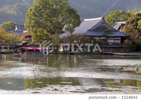 大澤池 大覺寺 划船 3328642