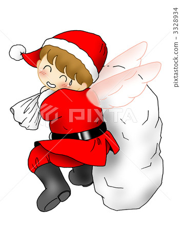 santa clau, santum, illustration 3328934