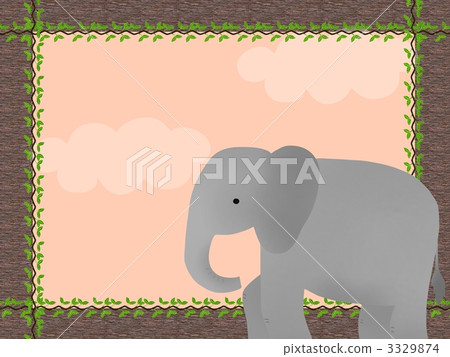 frame, elephant, elephants 3329874