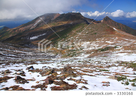 Higuchigake當第一個雪冠 3330168