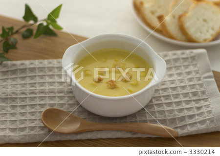 cream of corn soup, corn potage, potage soup 3330214