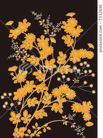 plants which flower in autumn, computer graphic, computer graphics 3332696