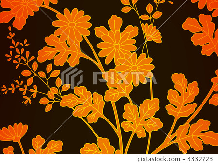 plants which flower in autumn, computer graphic, computer graphics 3332723