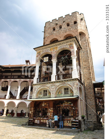 Tower of Floreho of World Heritage "Rila Monastery" (Bulgaria) Tower of Floreho of World Heritage "Rila Monastery" (Bulgaria) 3333191