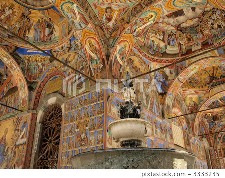Fountain and fresco (World Heritage) "Lira Abbey" fountain (Bulgaria) Fountain and fresco (World Heritage) "Lira Abbey" fountain (Bulgaria) 3333235