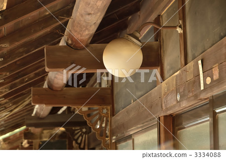 日式房屋 燈 斜坡 3334088