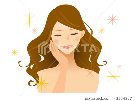 Female face hand 5 Female face hand 5 3334837