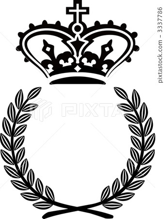 medal, crown, seal 3337786