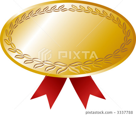 medal, medals, an ellipse 3337788