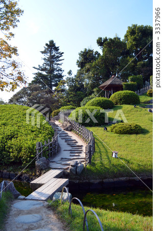 The way to Okayama Korakuen's Yuike mountain 3337966