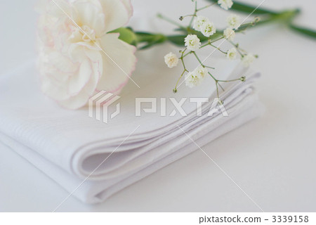 handkerchief, white, fashion goods 3339158