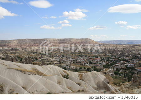 Cappadocia Town and Table Mountain Cappadocia Town and Table Mountain 3340016