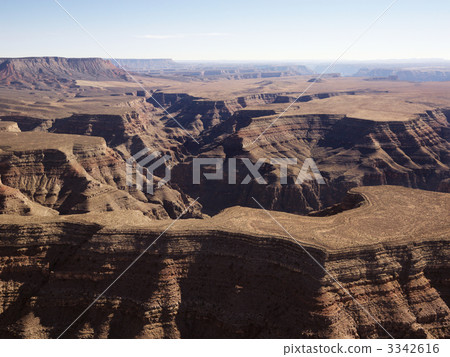 Grand Canyon aerial. 3342616
