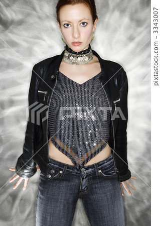 Pretty young woman. Pretty young woman. 3343007