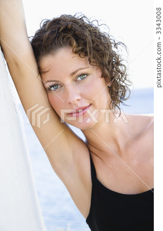 Portrait of young woman. 3343008