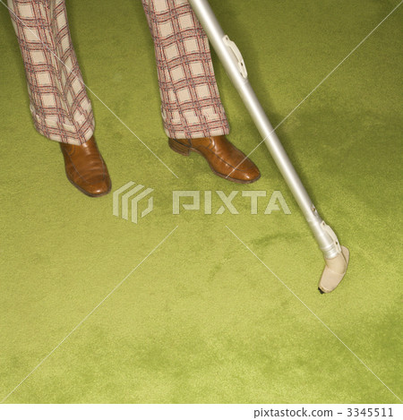 Man doing house chores. Man doing house chores. 3345511
