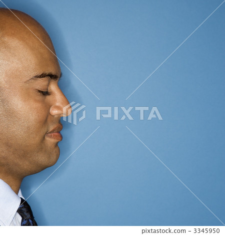 Businessman profile. Businessman profile. 3345950