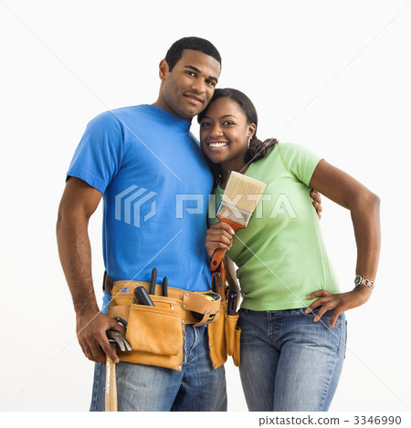 Portrait of couple. 3346990