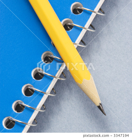 Pencil and notebook. Pencil and notebook. 3347194