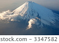 I look down Mt. Fuji over the sky 3347582