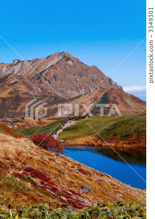 立山雪域景觀Oyama北阿爾卑斯山 3349301
