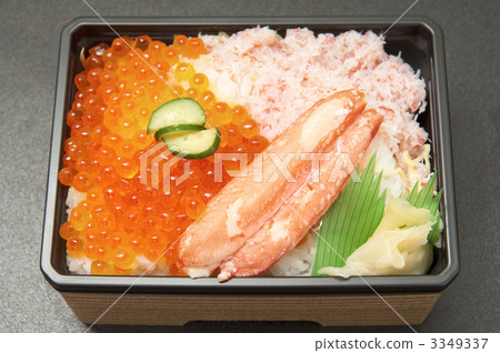 Ikura crab box lunch 3349337