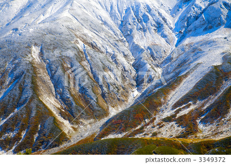 立山雪域景觀Oyama北阿爾卑斯山 3349372