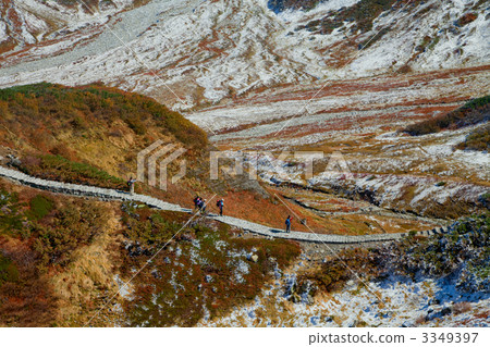 立山雪域景觀Oyama北阿爾卑斯山 立山雪域景觀Oyama北阿爾卑斯山 3349397