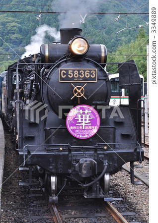 蒸汽機車 火車 列車 3349889