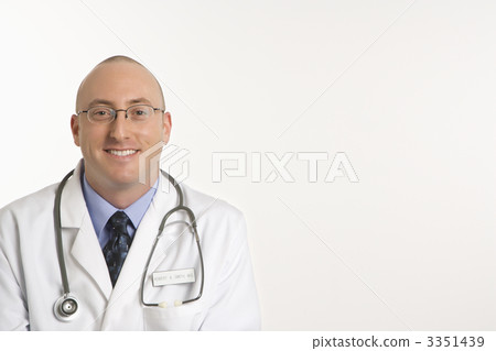 Male Caucasian doctor. Male Caucasian doctor. 3351439