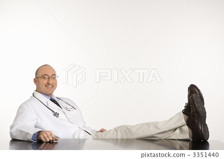 Male Caucasian doctor. Male Caucasian doctor. 3351440