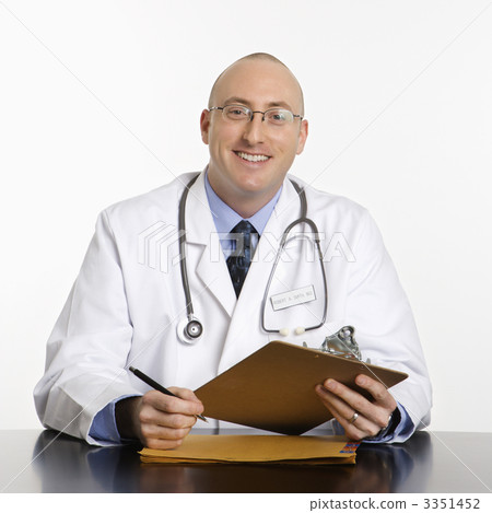 Male Caucasian doctor. Male Caucasian doctor. 3351452