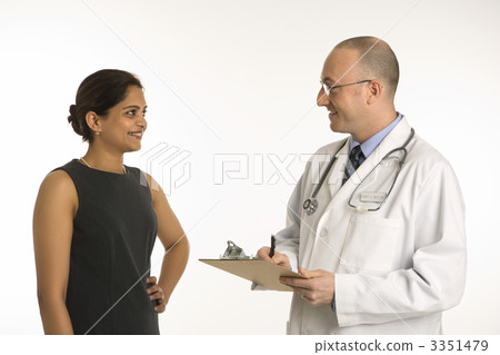 Doctor and patient. Doctor and patient. 3351479