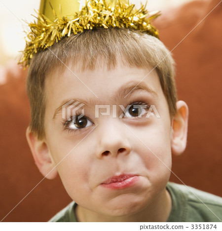 Boy birthday portrait. 3351874
