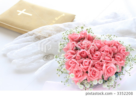 新娘形象〜結婚證書和花束〜 3352208