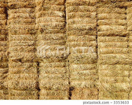 Bales of hay. 3353633