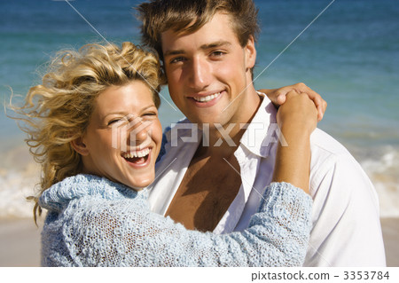 Happy smiling couple. Happy smiling couple. 3353784