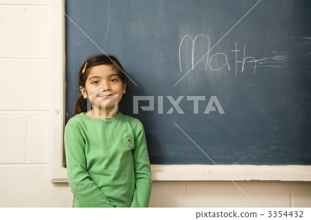 Student at Chalboard 3354432