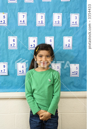 Student at Chalboard 3354433