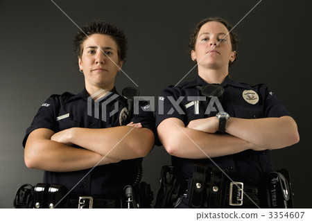 Two policewomen. Two policewomen. 3354607