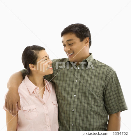 Mid adult Asian couple. 3354702