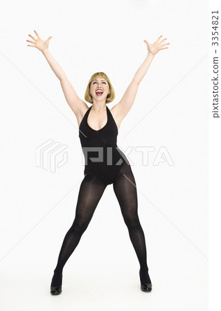 Happy young woman. Happy young woman. 3354821