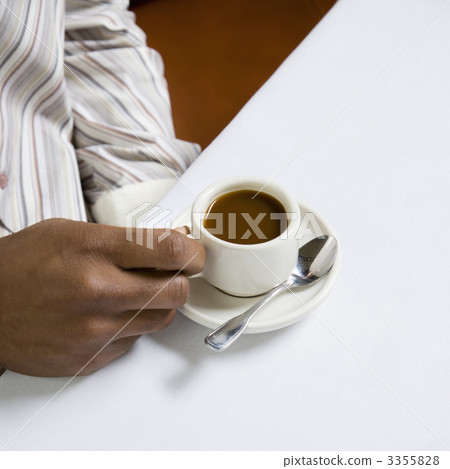 Man with expresso. 3355828