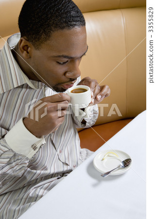 Man drinking coffee. 3355829