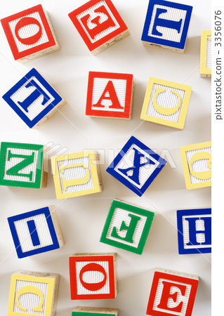 Alphabet toy blocks. 3356076