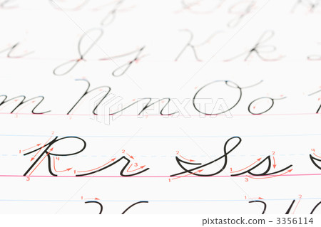 Cursive handwriting. 3356114