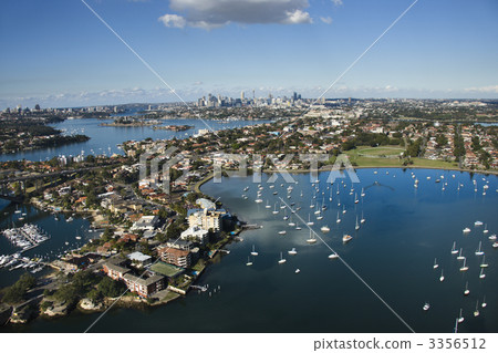 Sydney Australia aerial. Sydney Australia aerial. 3356512
