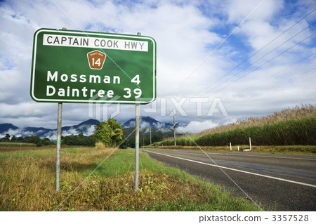 Rural Australia highway 3357528