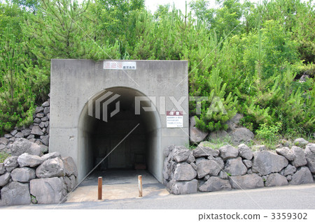 Sakurajima · Evacuation pit 3359302
