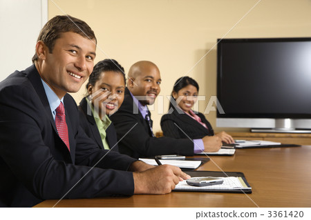 Happy business meeting. 3361420